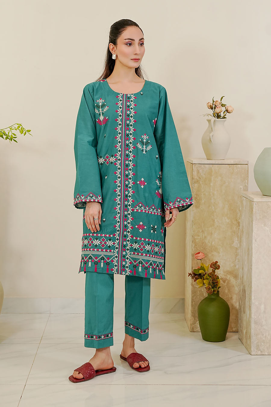 Waniya Stitched 2 Piece Lawn Collection'2025-ILYANA