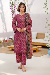 Waniya Stitched 3 Piece Digital Printed Lawn Summer Collection'2025-Zoe