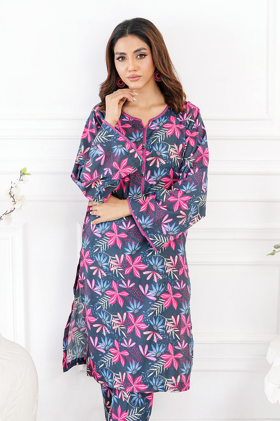 Waniya Stitched 2 Piece Digital Printed Lawn Collection'2025-NYLA