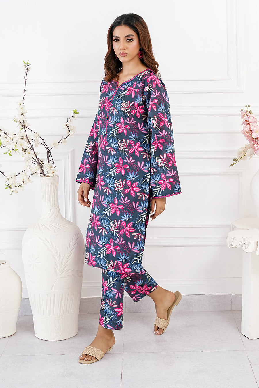 Waniya Stitched 2 Piece Digital Printed Lawn Collection'2025-NYLA