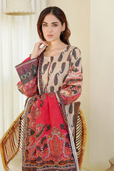 Waniya Stitched 3 Piece Digital Printed Lawn Collection'2025-MARIA