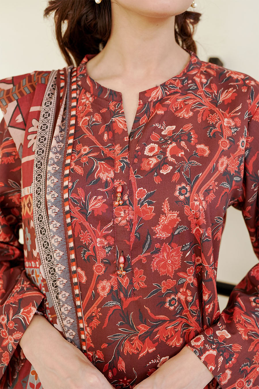 Waniya Stitched 3 Piece Digital Printed Lawn Collection'2025-NATALIA