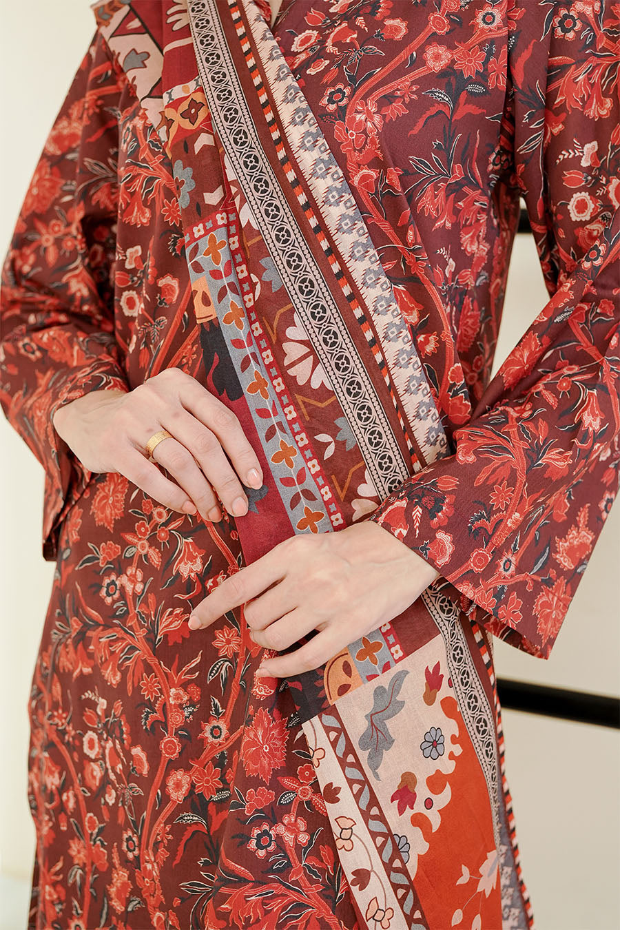 Waniya Stitched 3 Piece Digital Printed Lawn Collection'2025-NATALIA