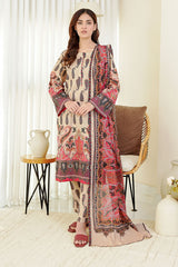 Waniya Stitched 3 Piece Digital Printed Lawn Collection'2025-MARIA