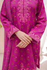 Waniya Stitched 3 Piece Embroidery Lawn Summer Collection'2025-Haya