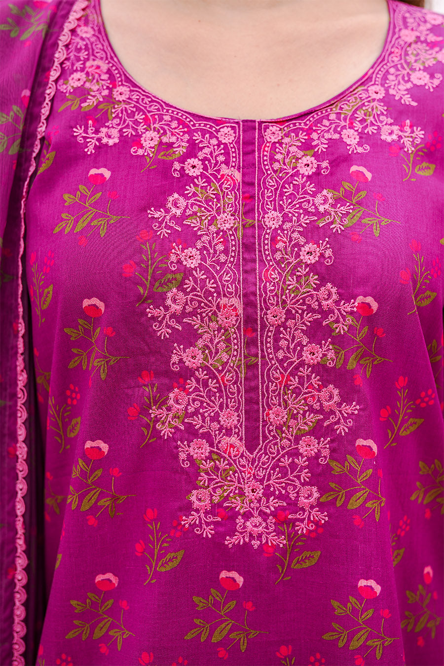 Waniya Stitched 3 Piece Embroidery Lawn Summer Collection'2025-Haya