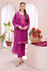 Waniya Stitched 3 Piece Embroidery Lawn Summer Collection'2025-Haya