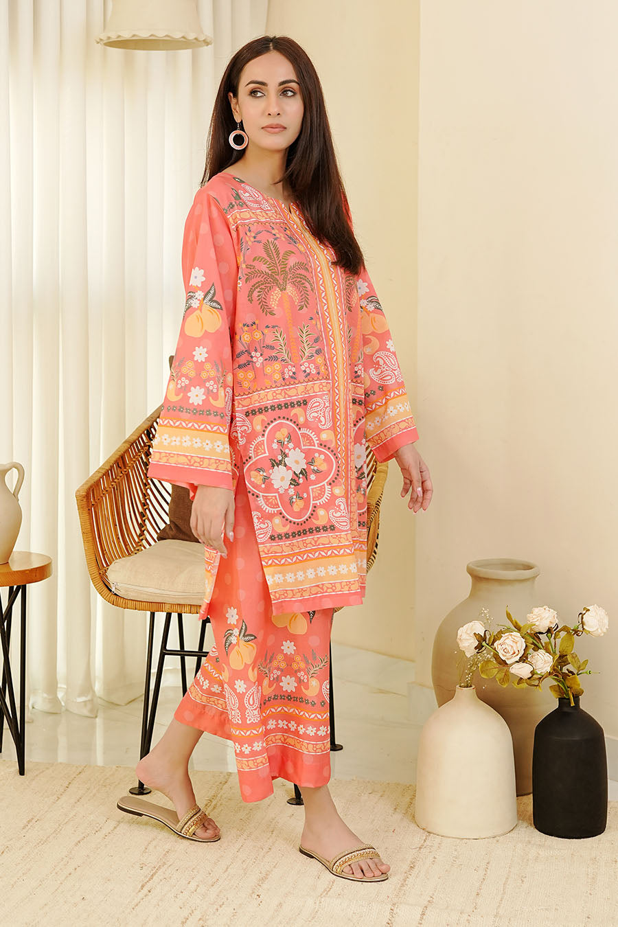 Waniya Stitched 2 Piece Digital Printed Lawn Collection'2025-MAYA