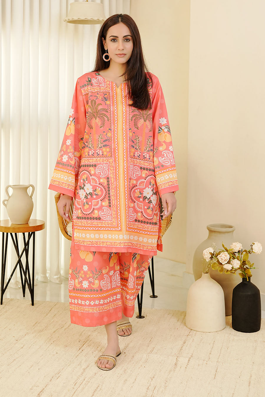 Waniya Stitched 2 Piece Digital Printed Lawn Collection'2025-MAYA
