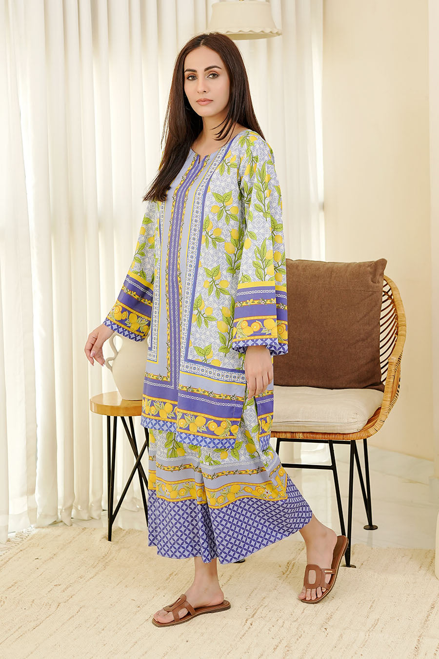 Waniya Stitched 2 Piece Digital Printed Lawn Collection'2025-SOPHIA