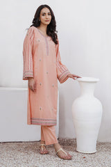 Waniya Stitched 2 Piece Solid Emb Lawn Collection'2025-RAY