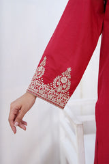 Waniya Stitched 2 Piece Solid Emb Lawn Collection'2025-KAIRA