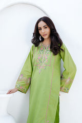 Waniya Stitched 2 Piece Solid Emb Lawn Collection'2025-SERA