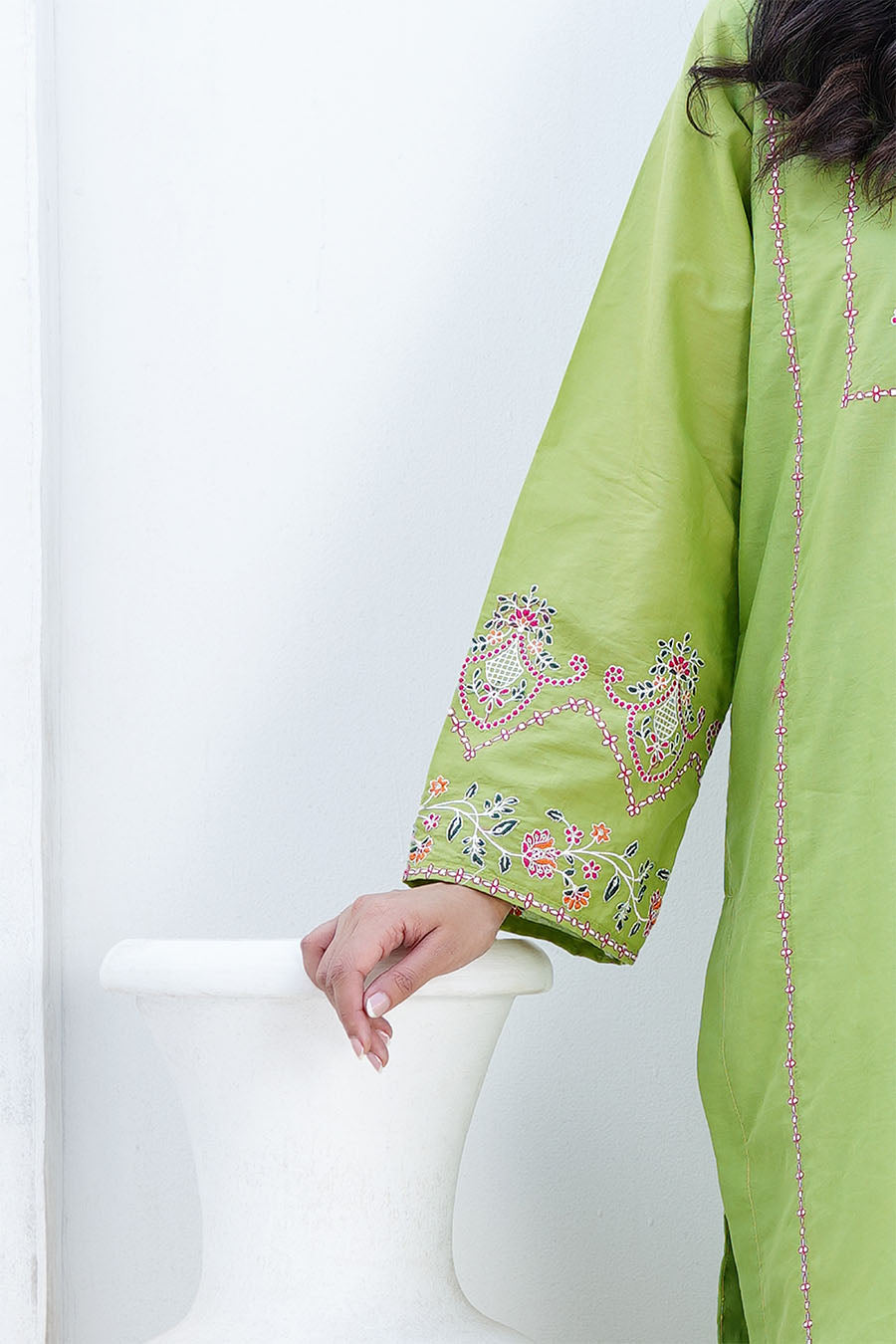 Waniya Stitched 2 Piece Solid Emb Lawn Collection'2025-SERA