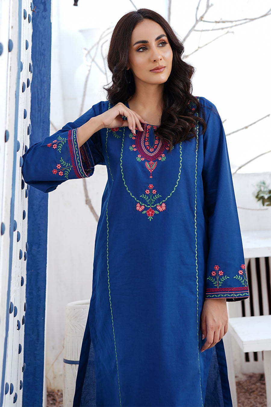 Waniya Stitched 2 Piece Solid Emb Lawn Collection'2025-ZEEVA