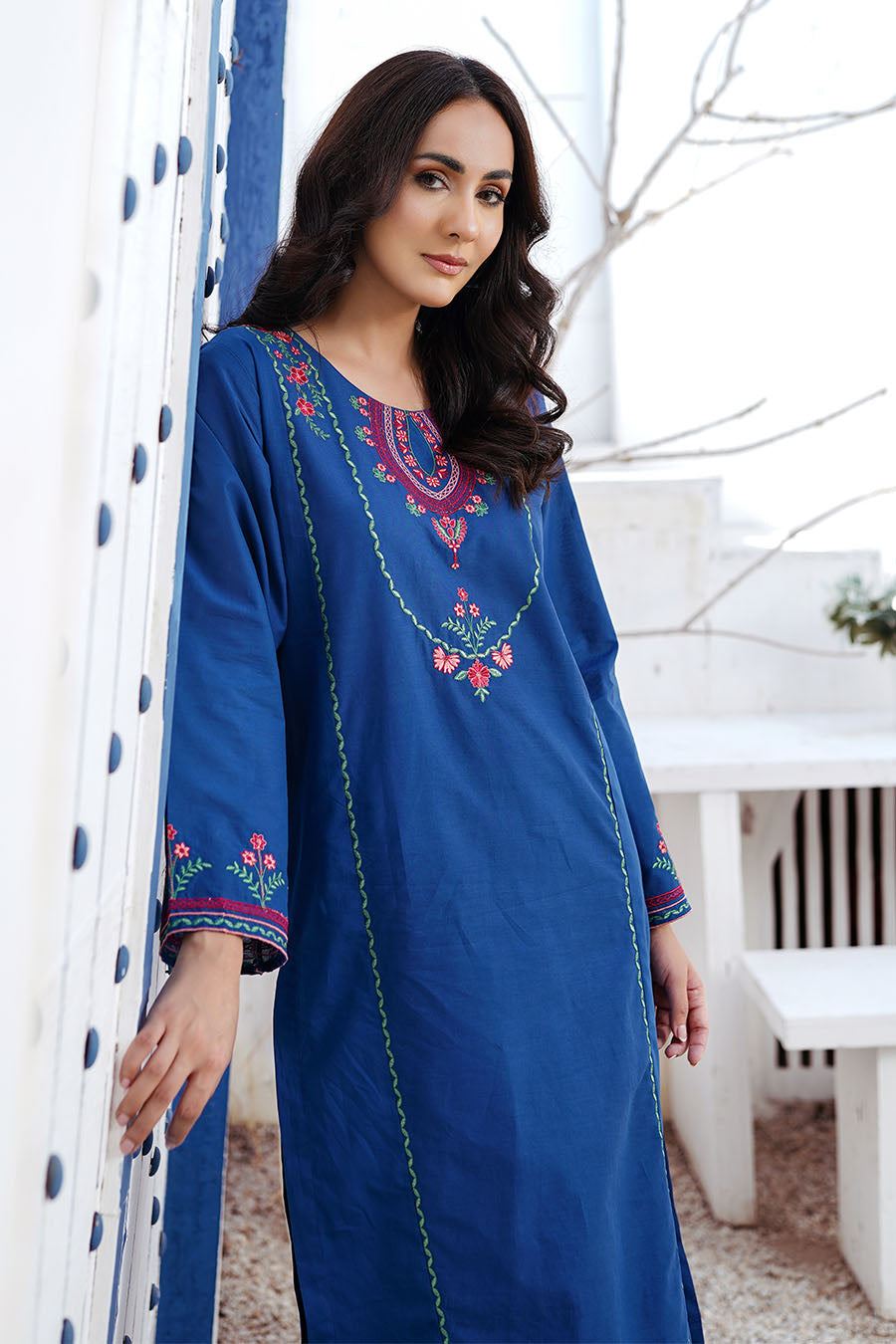 Waniya Stitched 2 Piece Solid Emb Lawn Collection'2025-ZEEVA