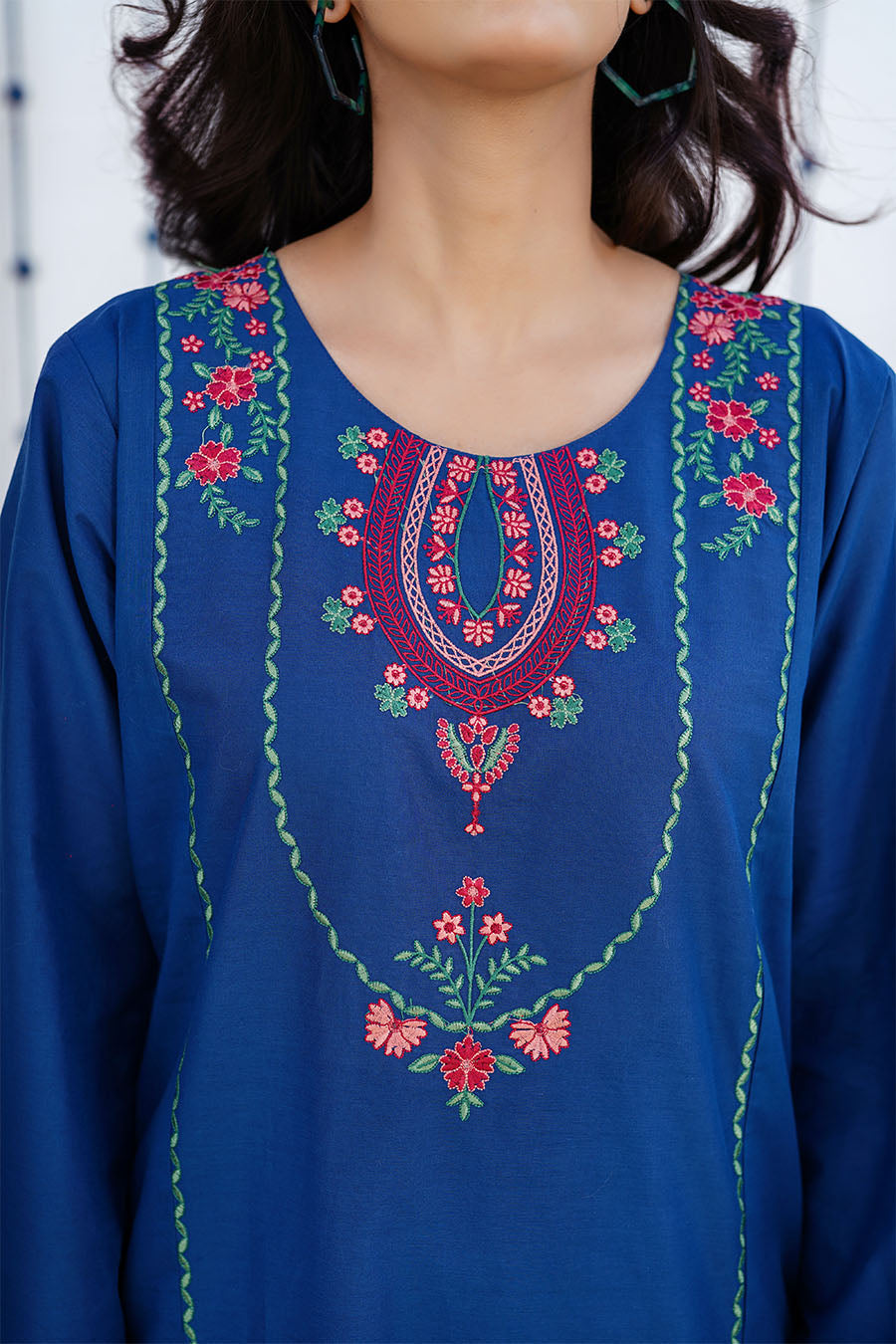 Waniya Stitched 2 Piece Solid Emb Lawn Collection'2025-ZEEVA