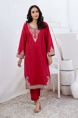 Waniya Stitched 2 Piece Solid Emb Lawn Collection'2025-KAIRA