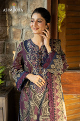 Asim Jofa Unstitched 3 Piece Winter Suit-AJUW-06