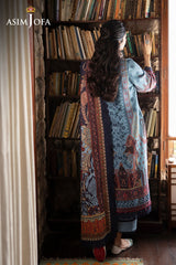 Asim Jofa Unstitched 3 Piece Winter Suit-AJUW-01