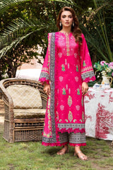Range By Charizma Unstitched 3 Piece Emb Lawn Vol-03 Suit-CRN4-26