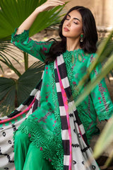 Range By Charizma Unstitched 3 Piece Emb Lawn Vol-03 Suit-CRN4-25