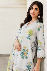 Range By Charizma Unstitched 3 Piece Emb Lawn Vol-03 Suit-CRN4-24