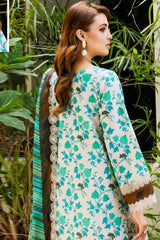 Range By Charizma Unstitched 3 Piece Emb Lawn Vol-03 Suit-CRN4-21