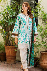 Range By Charizma Unstitched 3 Piece Emb Lawn Vol-03 Suit-CRN4-21