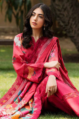 Range By Charizma Unstitched 3 Piece Emb Lawn Vol-03 Suit-CRN4-20