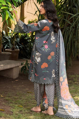 Range By Charizma Unstitched 3 Piece Emb Lawn Vol-03 Suit-CRN4-19