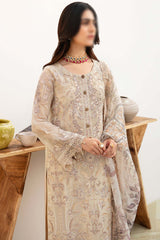 Chevron by Ramsha Unstitched 3 Piece Chiffon Vol-08 Suit-A-802