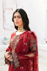 Chevron by Ramsha Unstitched 3 Piece Chiffon Vol-08 Suit-A-803