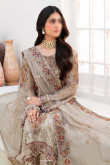 Chevron by Ramsha Unstitched 3 Piece Chiffon Vol-08 Suit-A-806