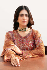 Chevron by Ramsha Unstitched 3 Piece Chiffon Vol-08 Suit-A-810