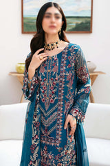 Chevron by Ramsha Unstitched 3 Piece Chiffon Vol-08 Suit-A-811