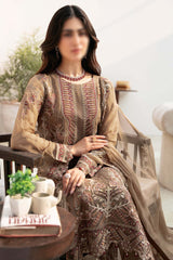 Chevron by Ramsha Unstitched 3 Piece Chiffon Vol-08 Suit-A-812