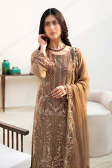 Chevron by Ramsha Unstitched 3 Piece Chiffon Vol-08 Suit-A-812
