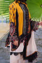 M Basics By Maria B Unstitched 3 Piece Emb Lawn Eid 2 Collection'2024-D-07-B