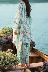M Basics By Maria B Unstitched 3 Piece Emb Lawn Eid 2 Collection'2024-D-06-B