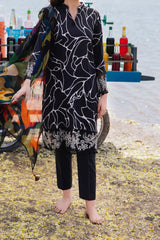 M Basics By Maria B Unstitched 3 Piece Emb Lawn Eid 2 Suit-D-04-B