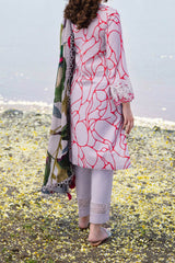 M Basics By Maria B Unstitched 3 Piece Emb Lawn Eid 2 Collection'2024-D-04-A