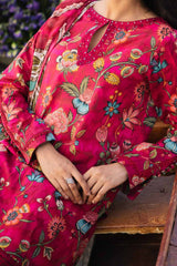 M Basics By Maria B Unstitched 3 Piece Emb Lawn Eid 2 Suit-D-02-B