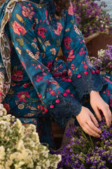 M Basics By Maria B Unstitched 3 Piece Emb Lawn Eid 2 Suit-D-02-A