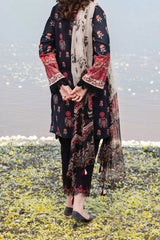 M Basics By Maria B Unstitched 3 Piece Emb Lawn Eid 2 Suit-D-12-A