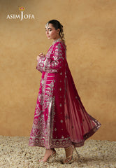 Asim Jofa Unstitched 3 Piece Wedding Festive Suit-AJULN-21 Embroidered Chiffon Unstitched 3 Pcs
