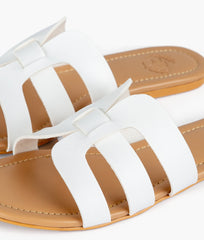 RTW Creation - White cutout flats