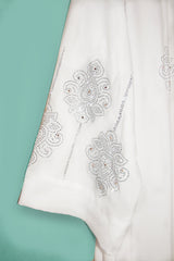 White Stone Luxury Abaya - Bustangi