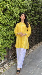 Urban Cut Premium Cotton Embellished Kurta 1 Piece