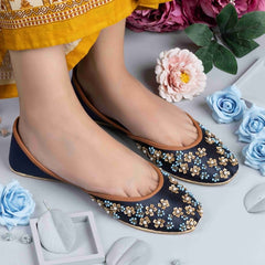 Zuruj Khussa Collection'2025-zun-268-Navy Blue